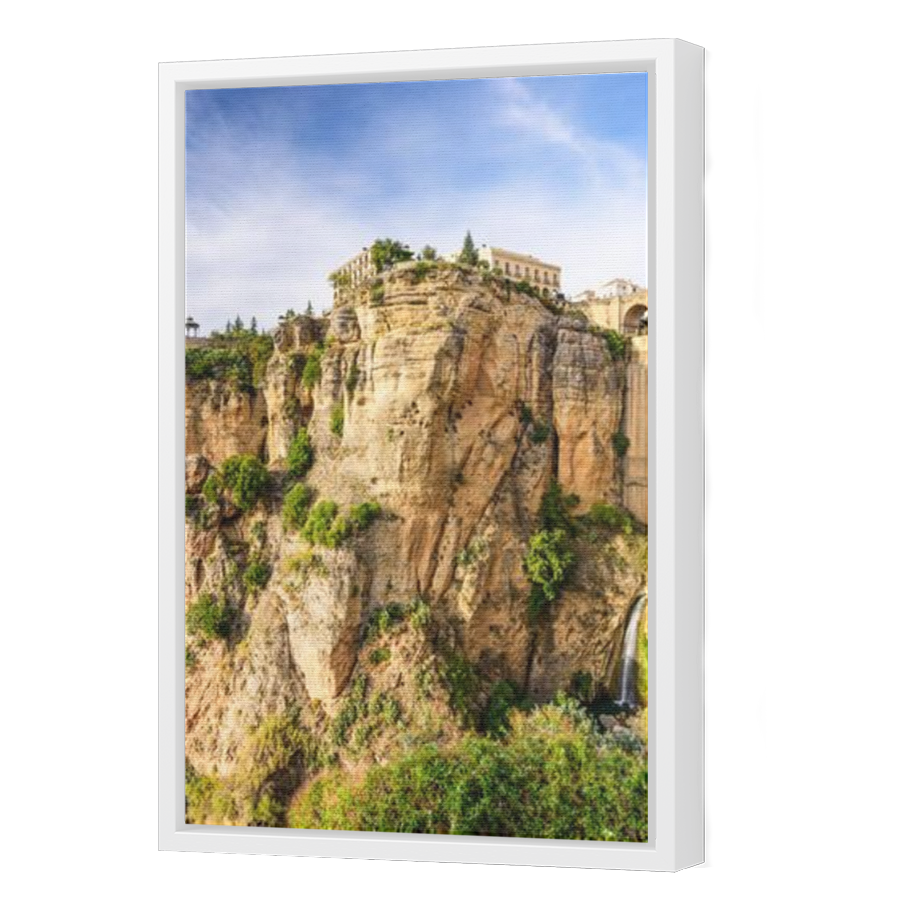Thumbnail for Canvas - White Floating Frame