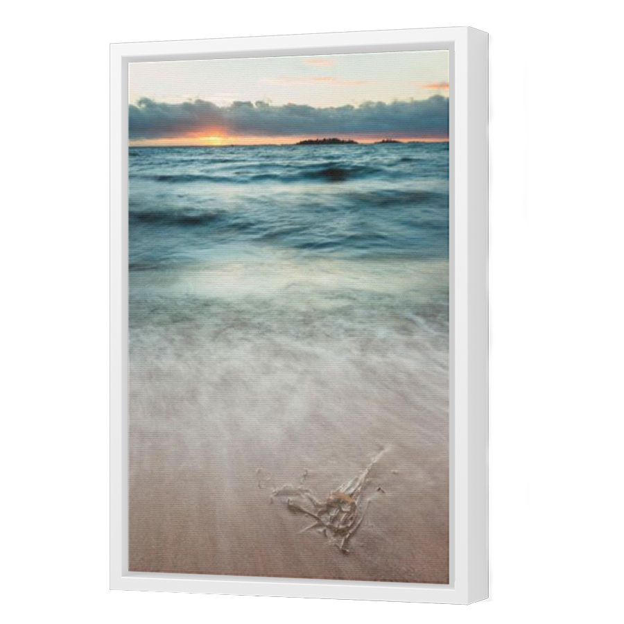 Thumbnail for Canvas - White Floating Frame