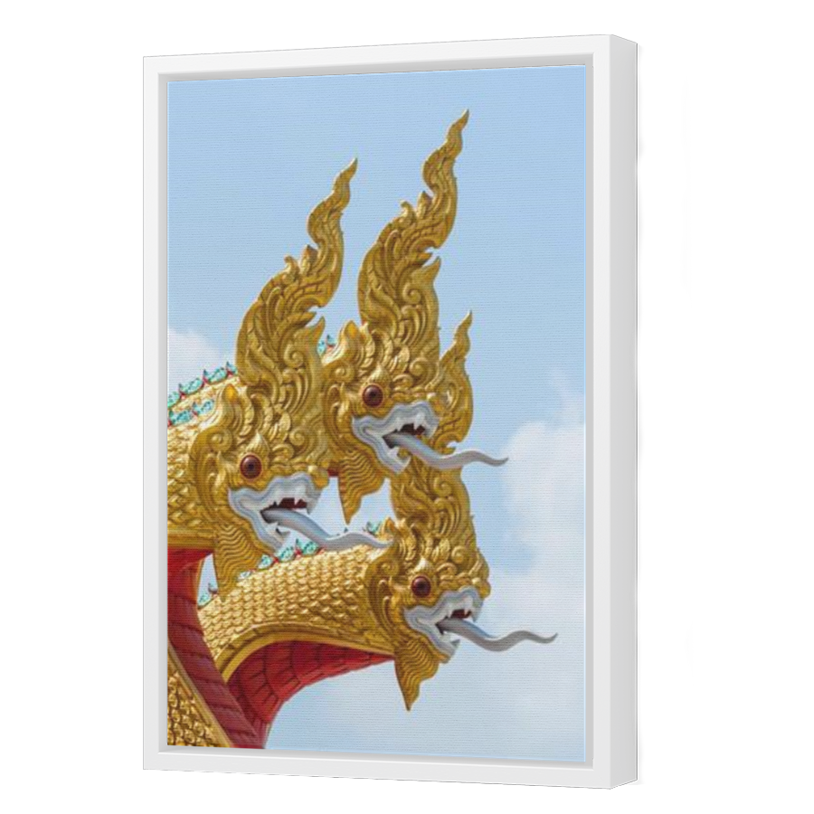 Thumbnail for Canvas - White Floating Frame