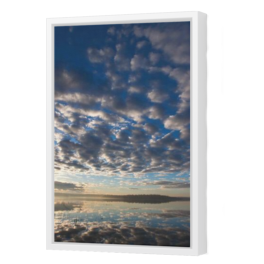 Thumbnail for Canvas - White Floating Frame