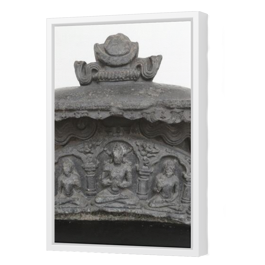 Thumbnail for Canvas - White Floating Frame