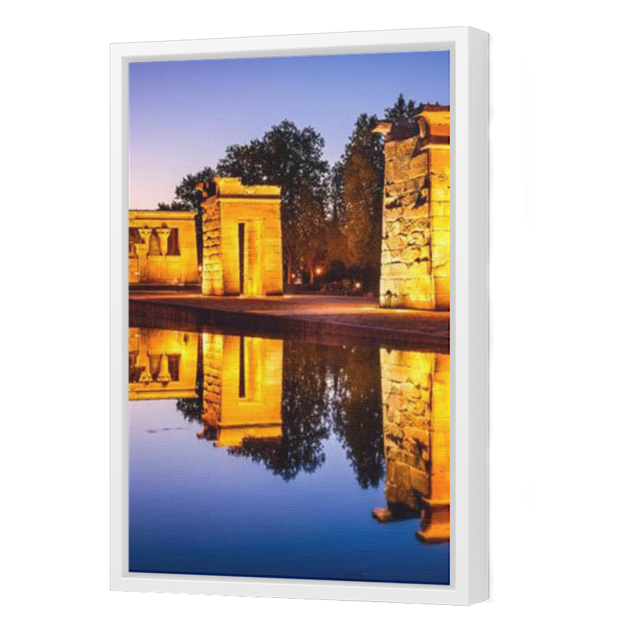 Thumbnail for Canvas - White Floating Frame