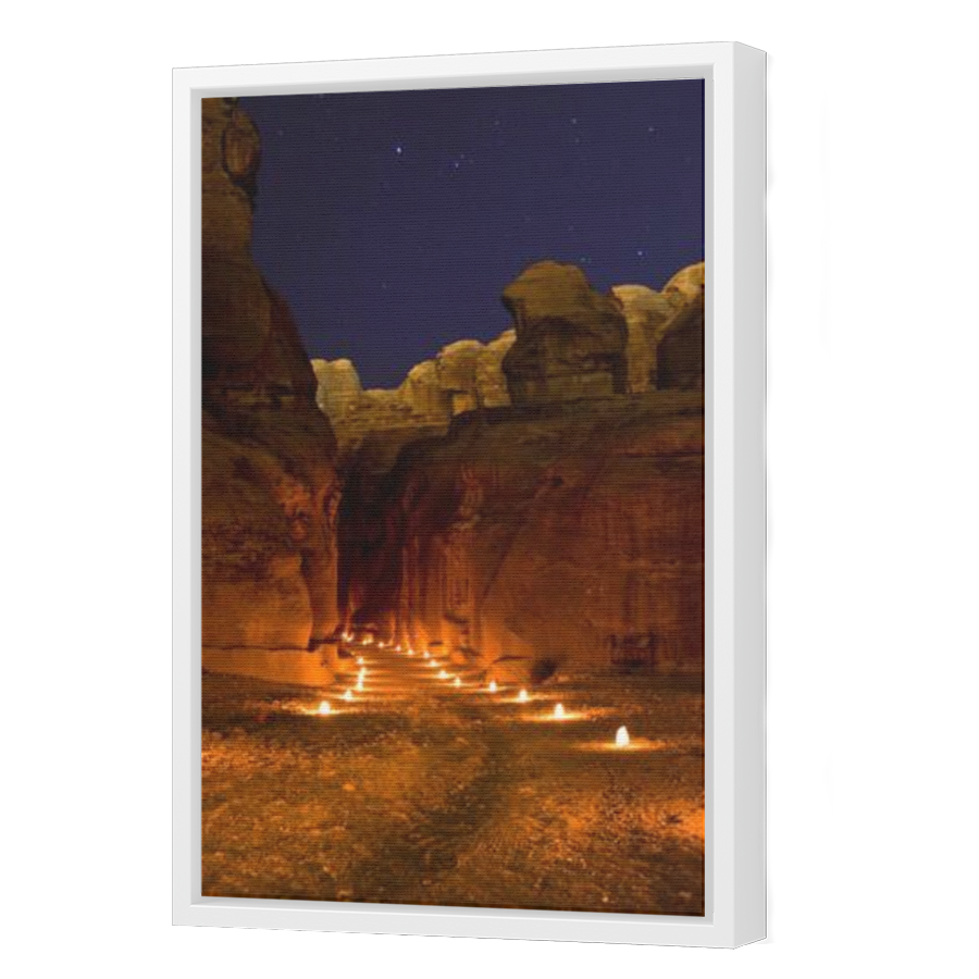 Thumbnail for Canvas - White Floating Frame