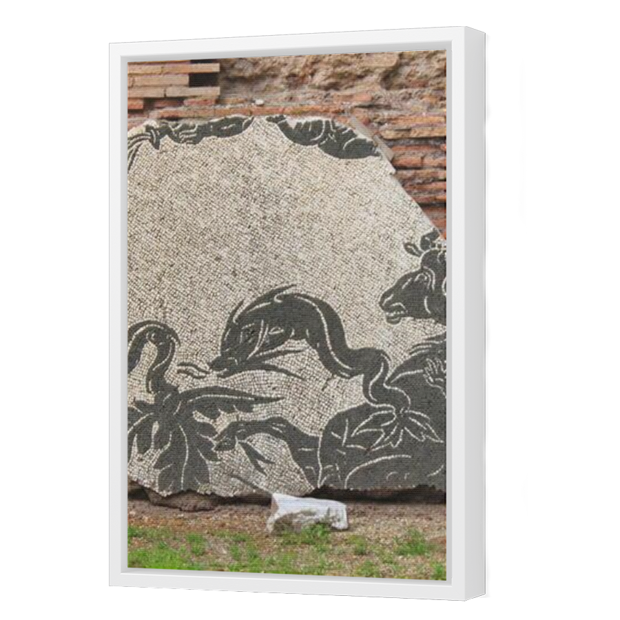 Thumbnail for Canvas - White Floating Frame