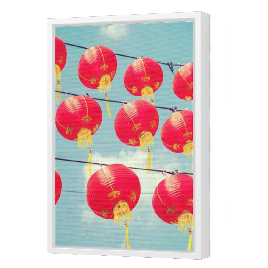 Thumbnail for Canvas - White Floating Frame