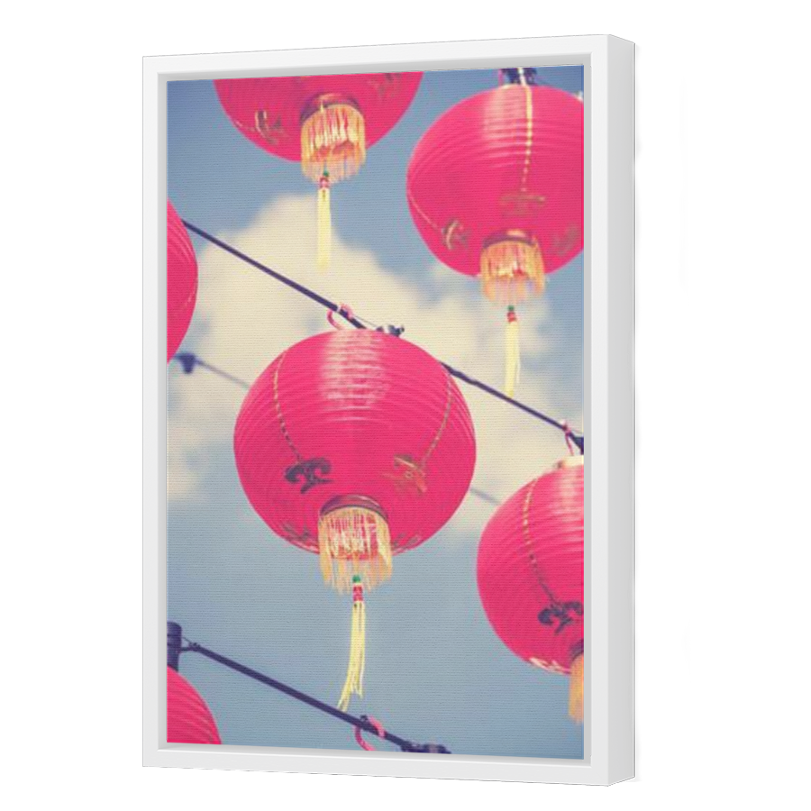 Thumbnail for Canvas - White Floating Frame