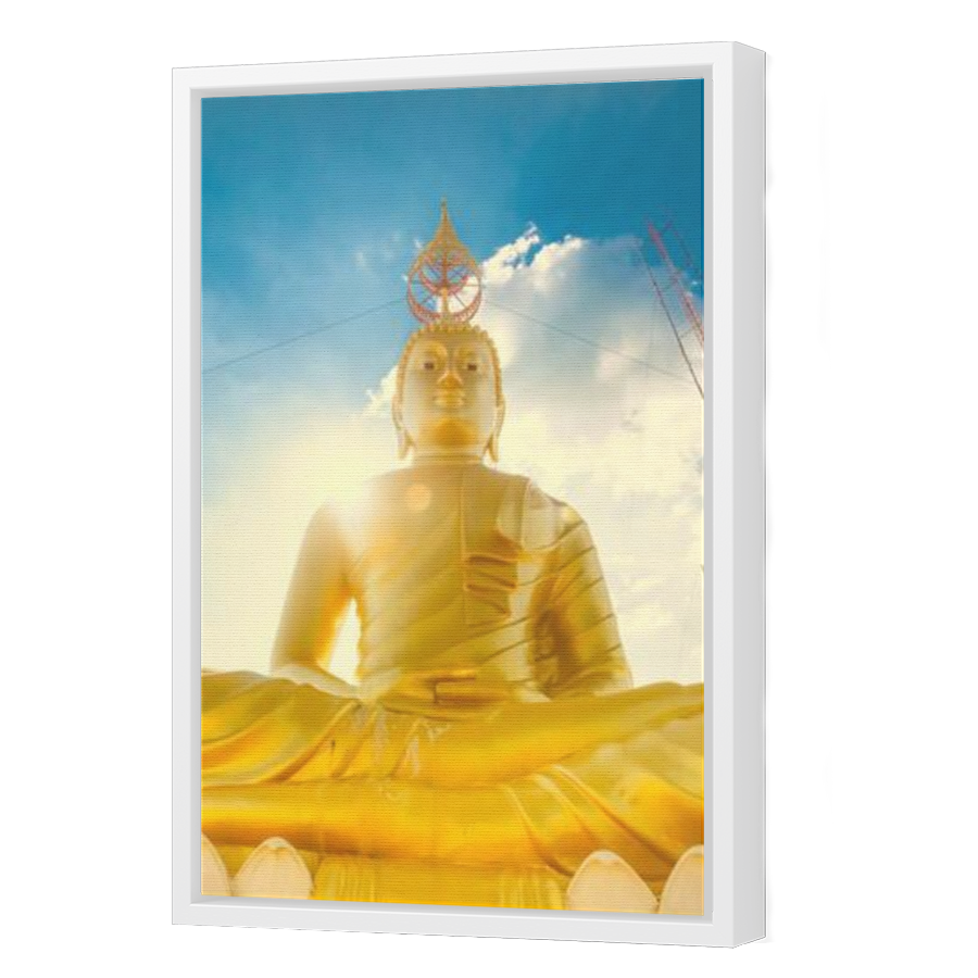 Thumbnail for Canvas - White Floating Frame