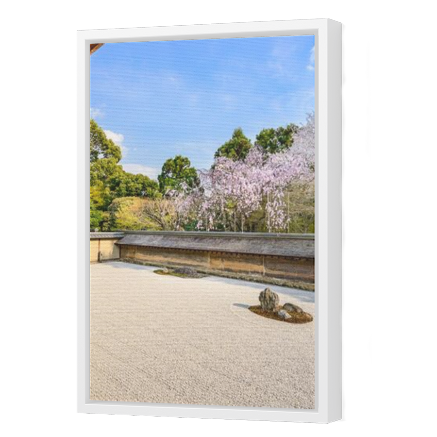 Thumbnail for Canvas - White Floating Frame