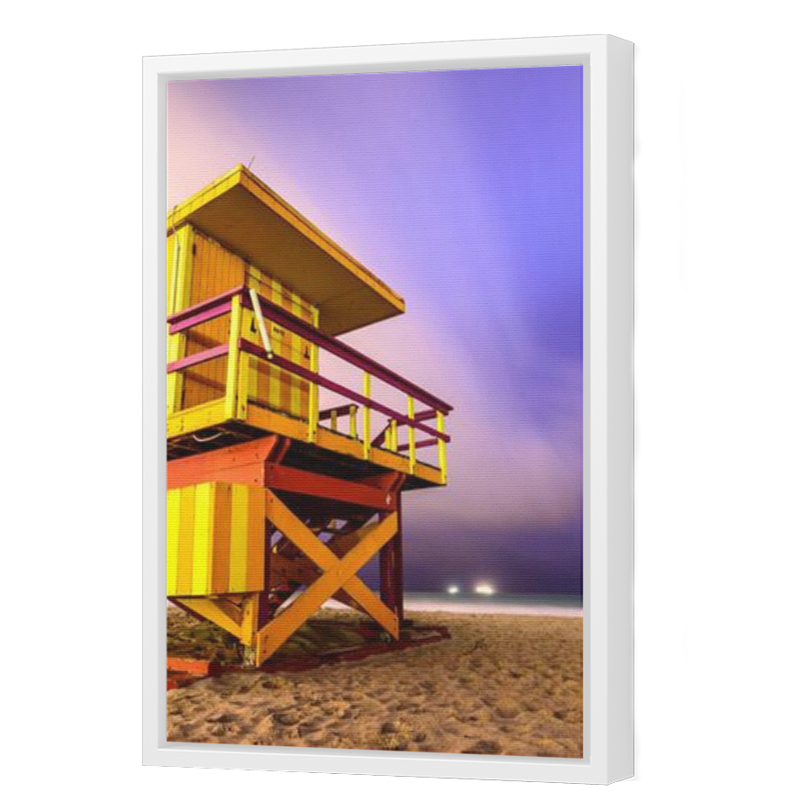 Thumbnail for Canvas - White Floating Frame