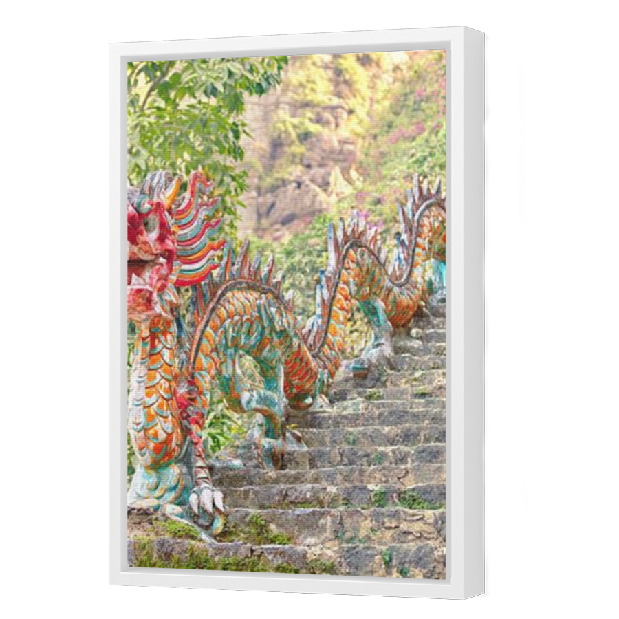 Thumbnail for Canvas - White Floating Frame