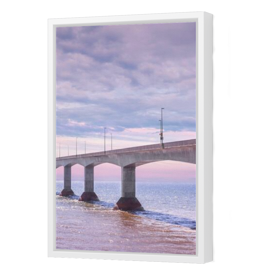 Thumbnail for Canvas - White Floating Frame