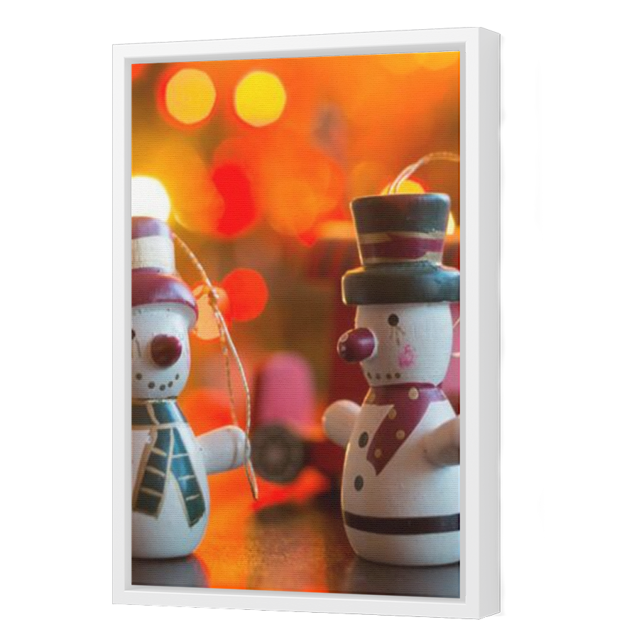 Thumbnail for Canvas - White Floating Frame