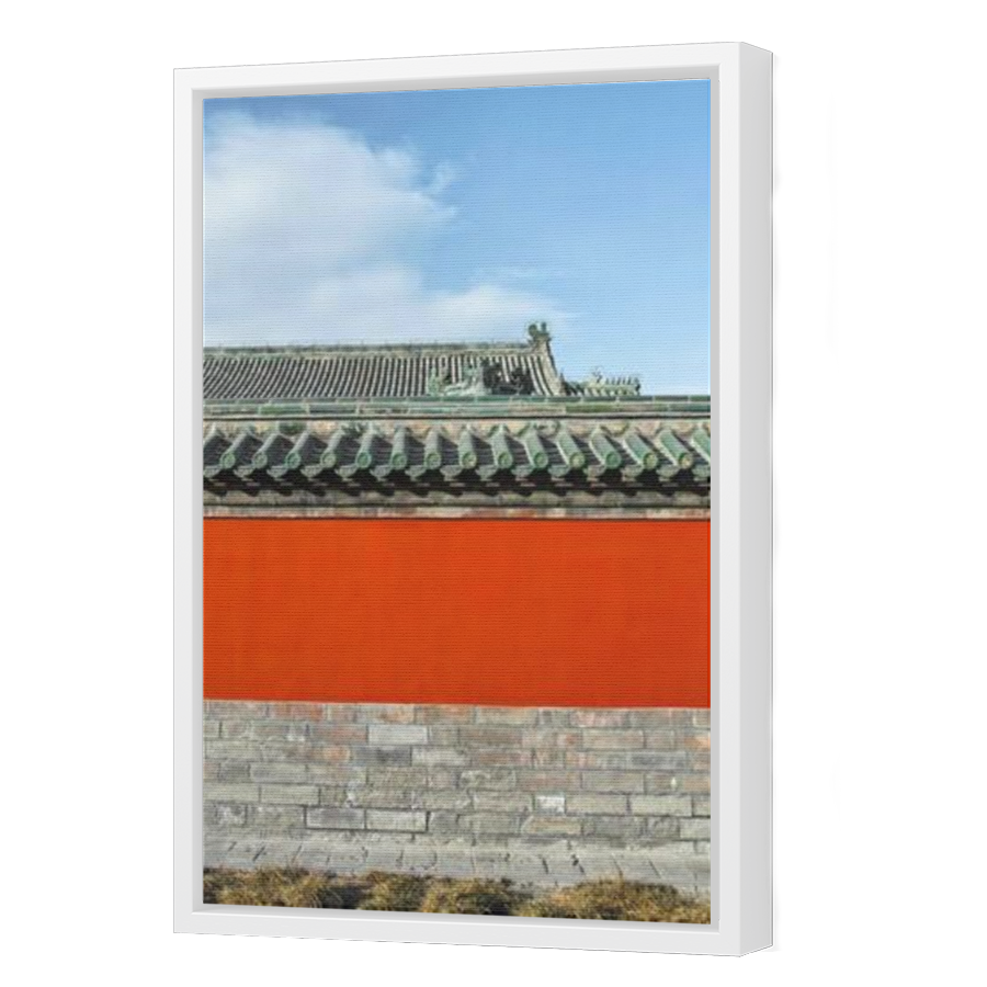 Thumbnail for Canvas - White Floating Frame