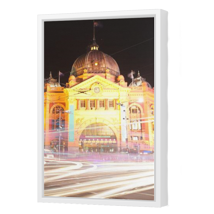 Thumbnail for Canvas - White Floating Frame