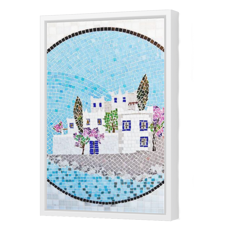 Thumbnail for Canvas - White Floating Frame