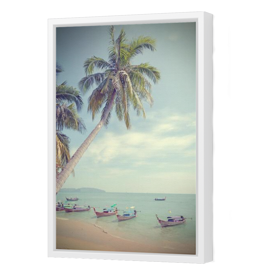 Thumbnail for Canvas - White Floating Frame