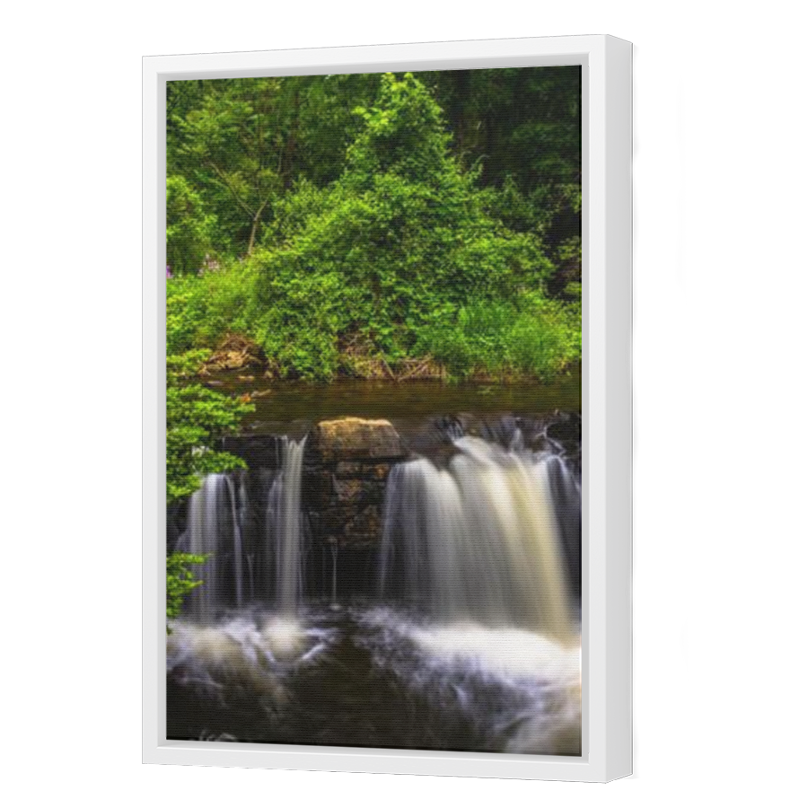 Thumbnail for Canvas - White Floating Frame