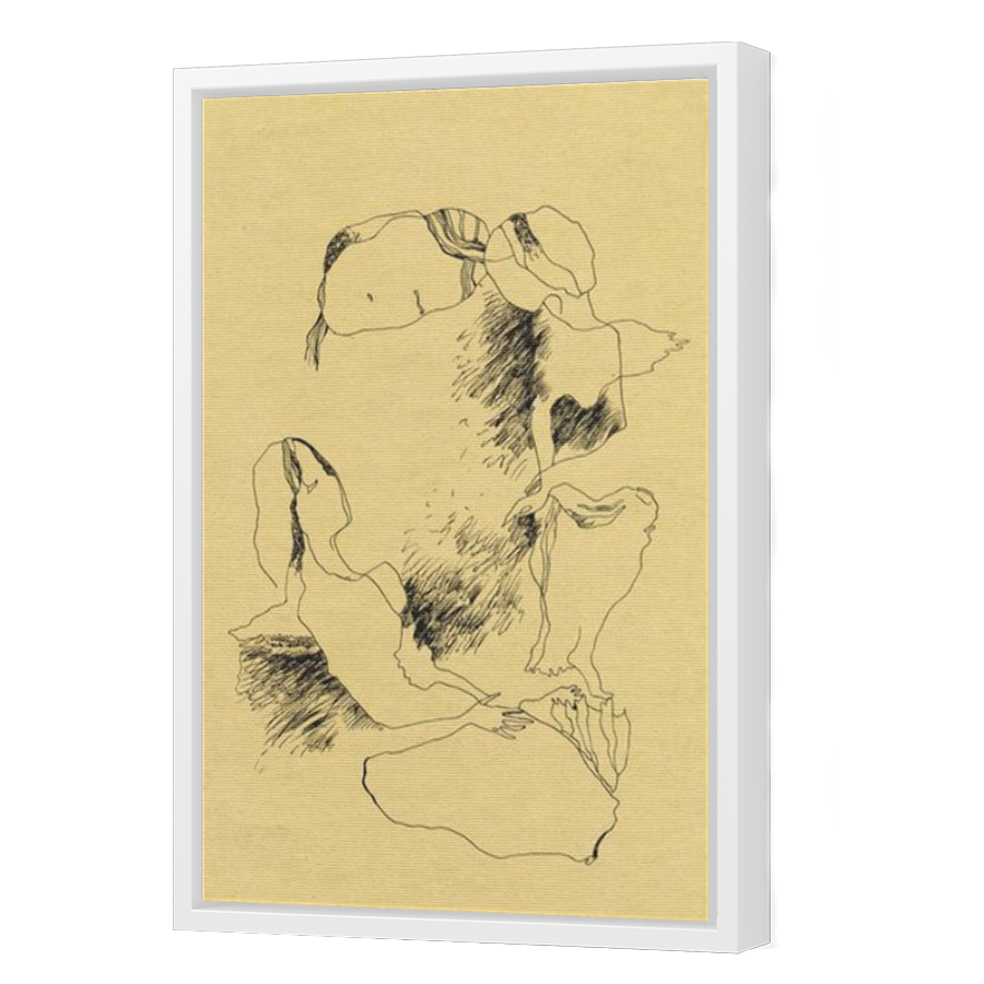 Thumbnail for Canvas - White Floating Frame