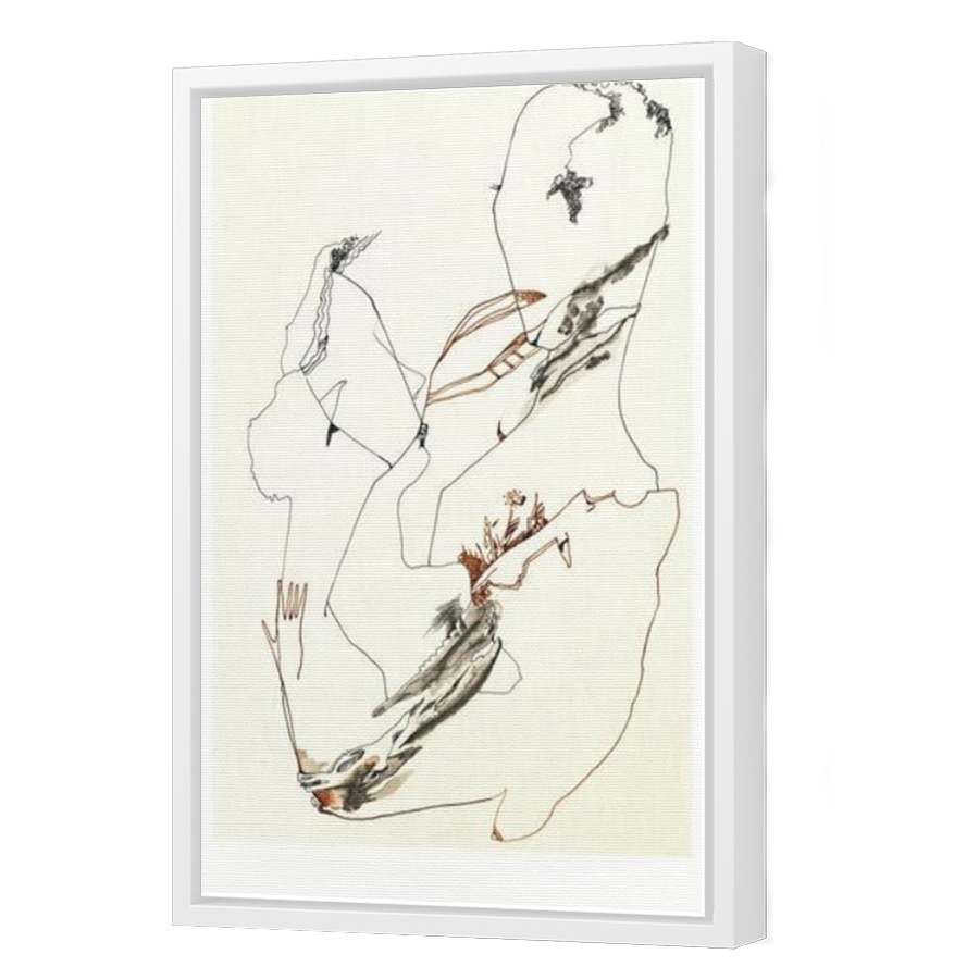 Thumbnail for Canvas - White Floating Frame
