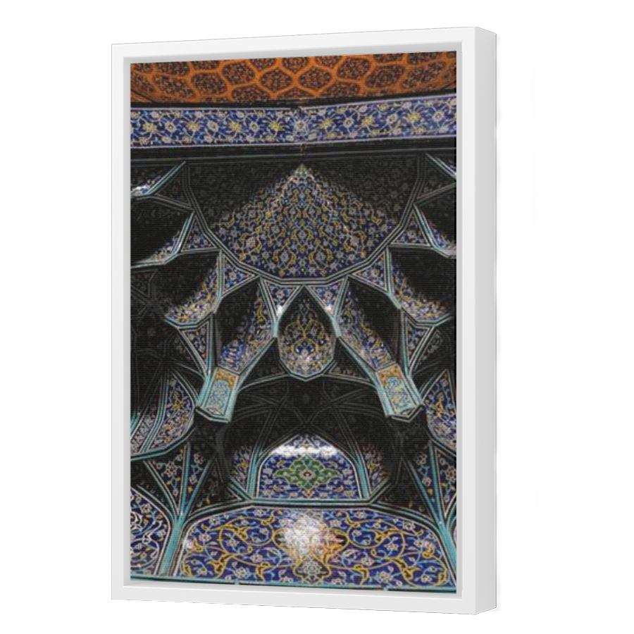Thumbnail for Canvas - White Floating Frame
