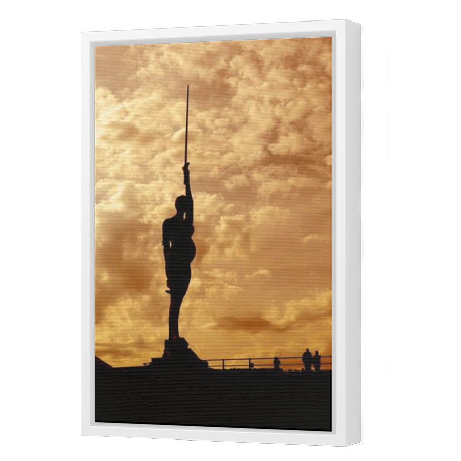 Thumbnail for Canvas - White Floating Frame