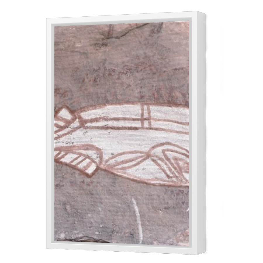 Thumbnail for Canvas - White Floating Frame
