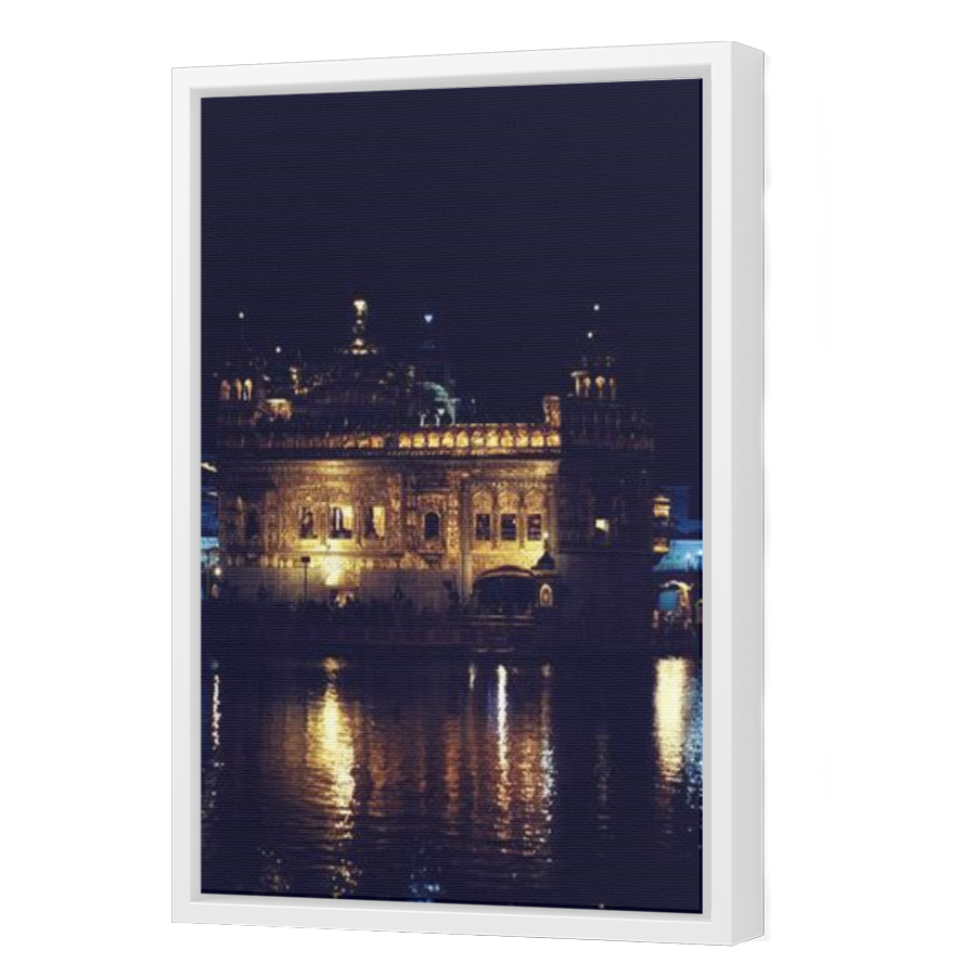 Thumbnail for Canvas - White Floating Frame