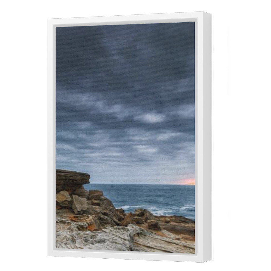 Thumbnail for Canvas - White Floating Frame