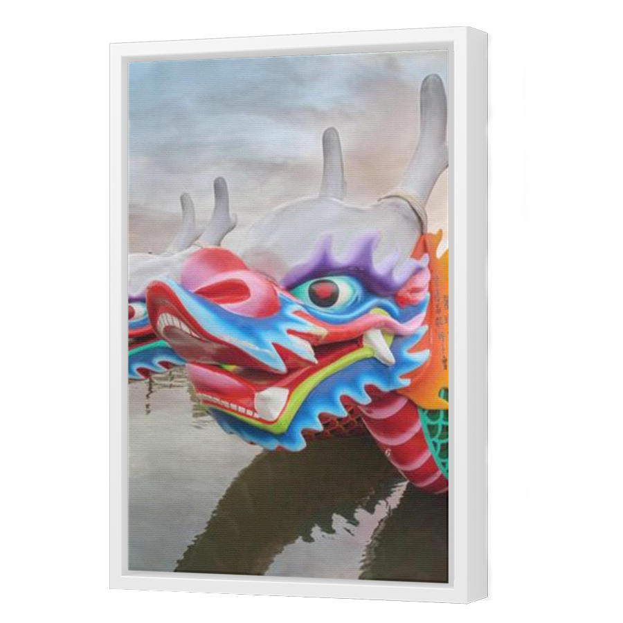 Thumbnail for Canvas - White Floating Frame