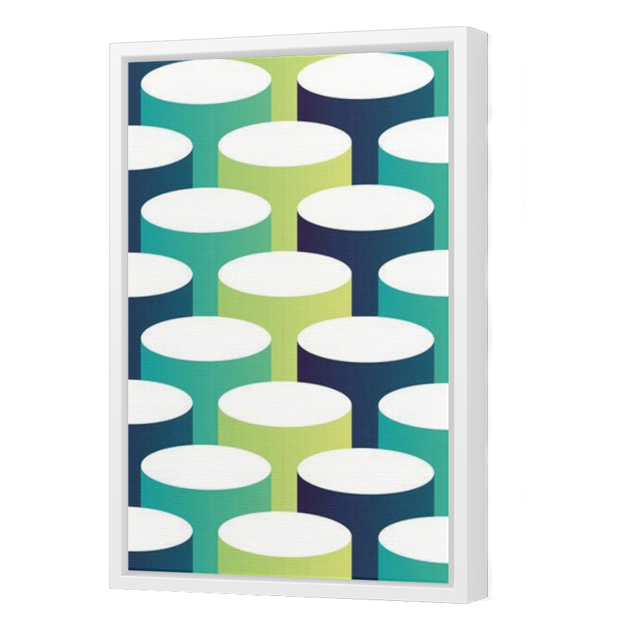 Thumbnail for Canvas - White Floating Frame