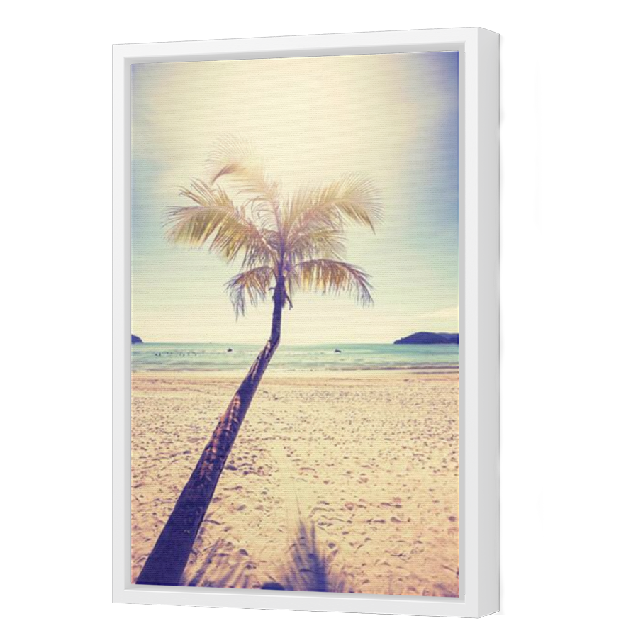 Thumbnail for Canvas - White Floating Frame