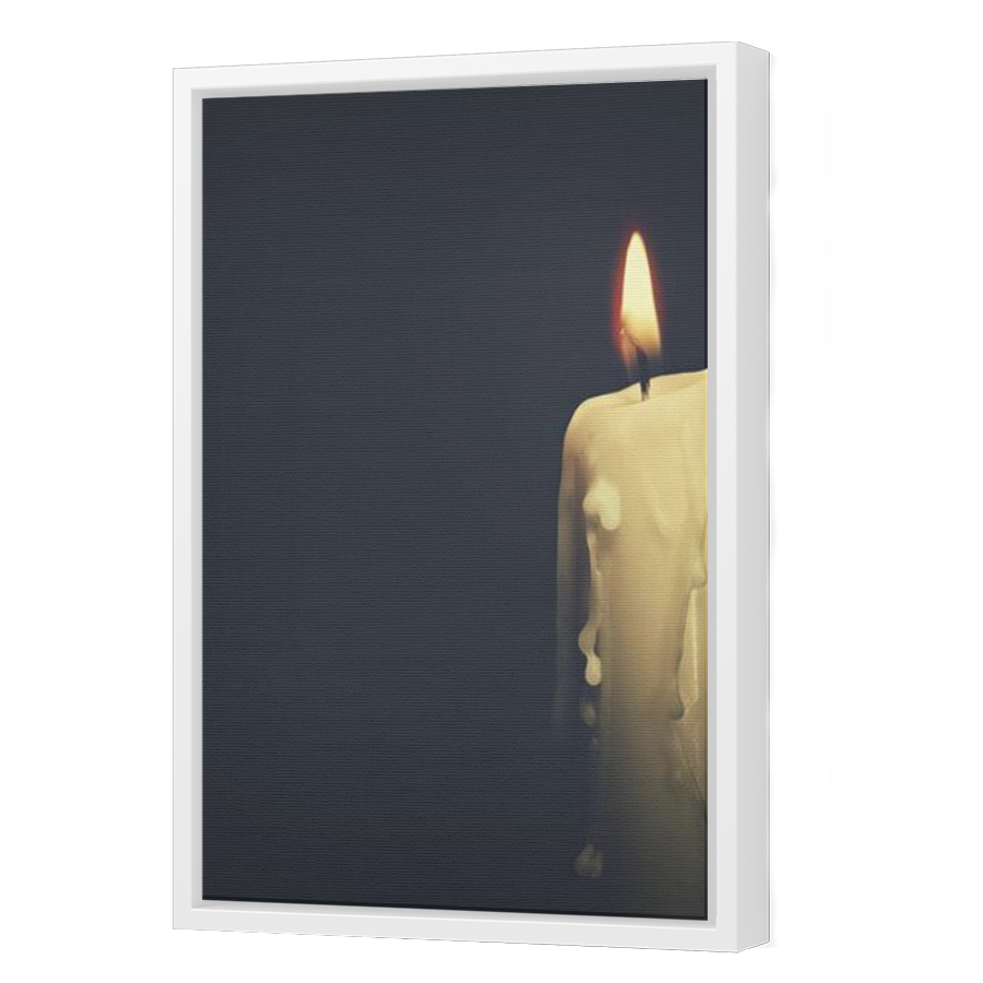Thumbnail for Canvas - White Floating Frame