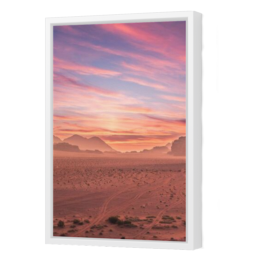 Thumbnail for Canvas - White Floating Frame