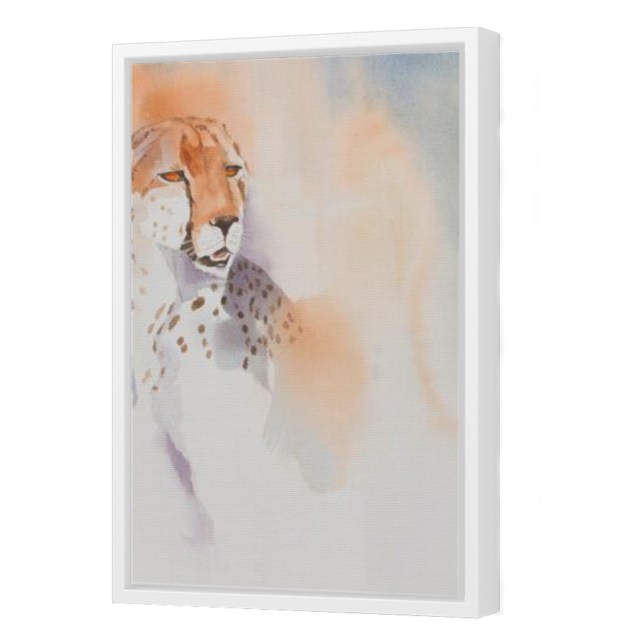 Thumbnail for Canvas - White Floating Frame