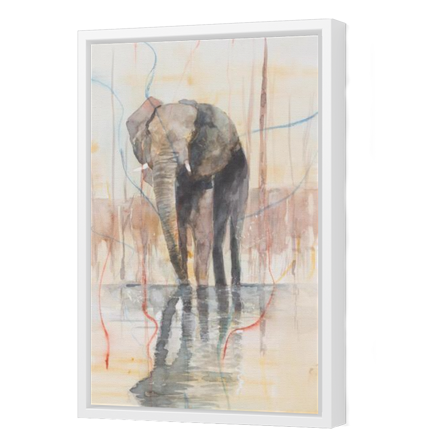 Thumbnail for Canvas - White Floating Frame