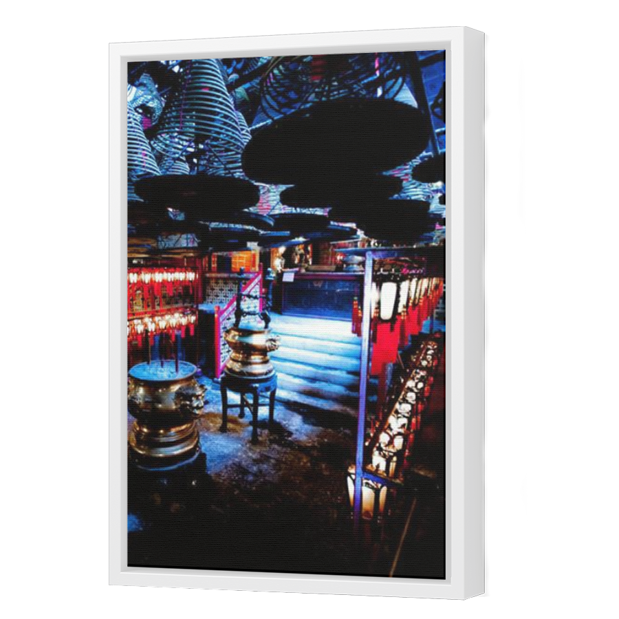 Thumbnail for Canvas - White Floating Frame