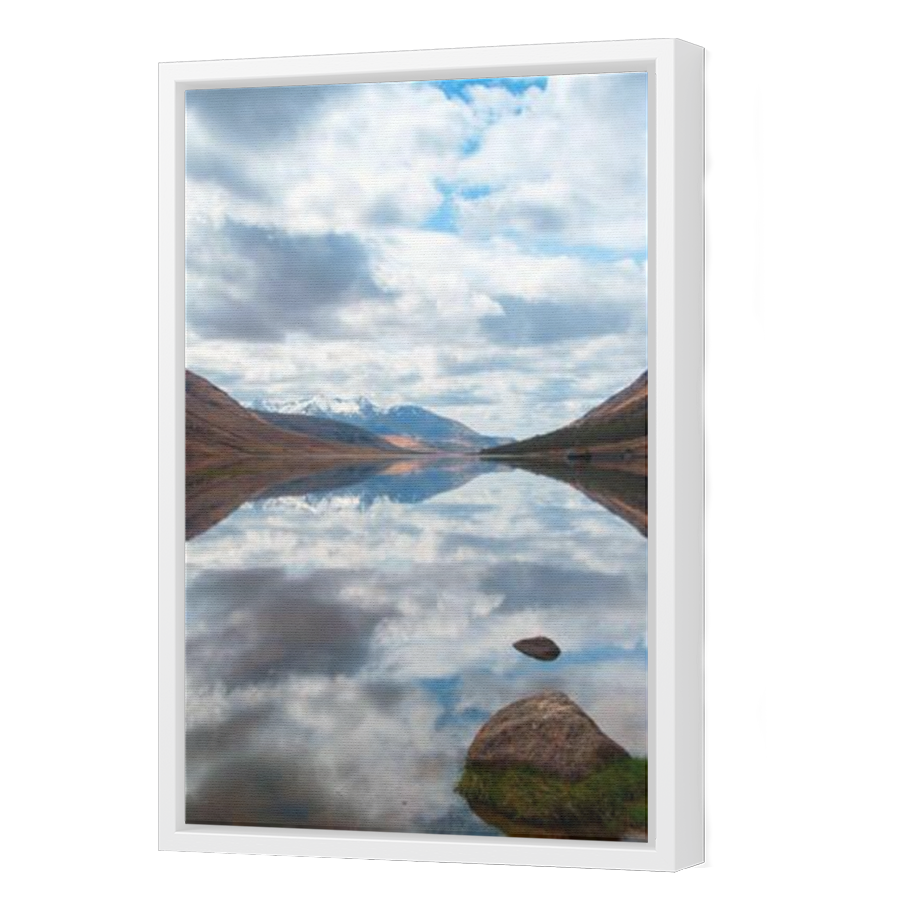 Thumbnail for Canvas - White Floating Frame