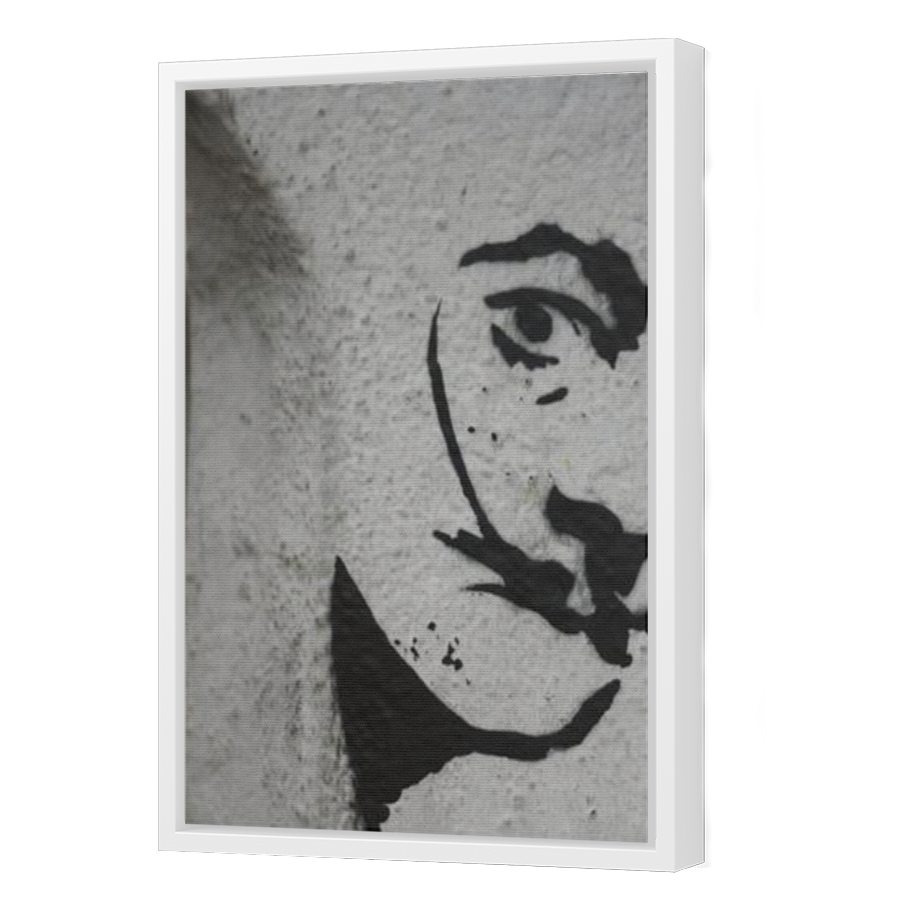 Thumbnail for Canvas - White Floating Frame