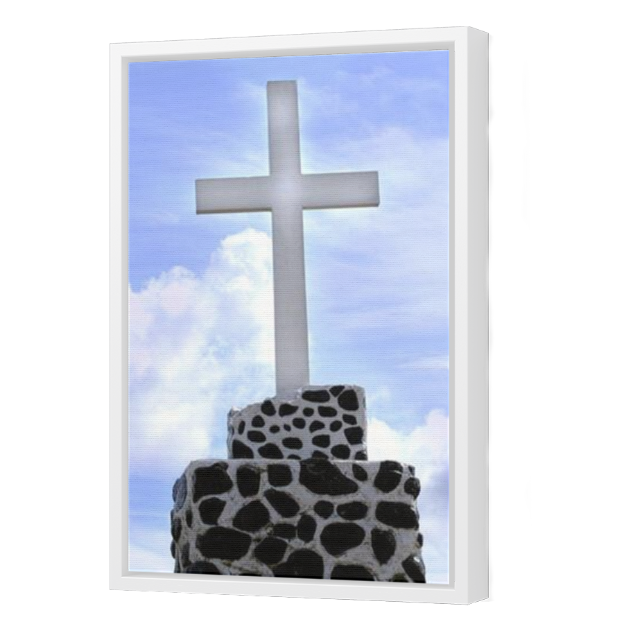 Thumbnail for Canvas - White Floating Frame