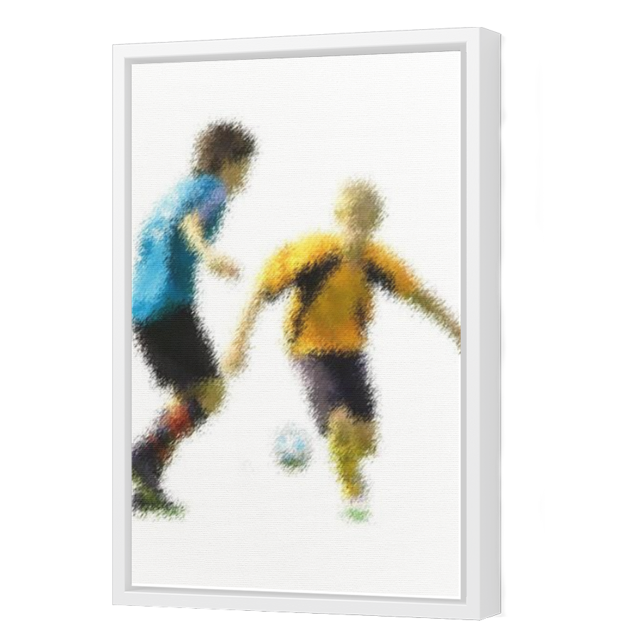 Thumbnail for Canvas - White Floating Frame