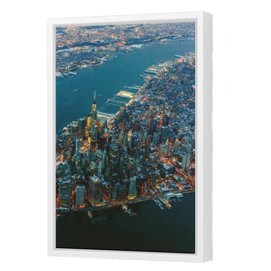 Thumbnail for Canvas - White Floating Frame