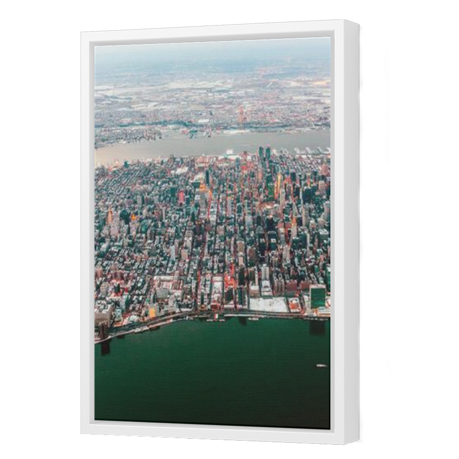 Thumbnail for Canvas - White Floating Frame