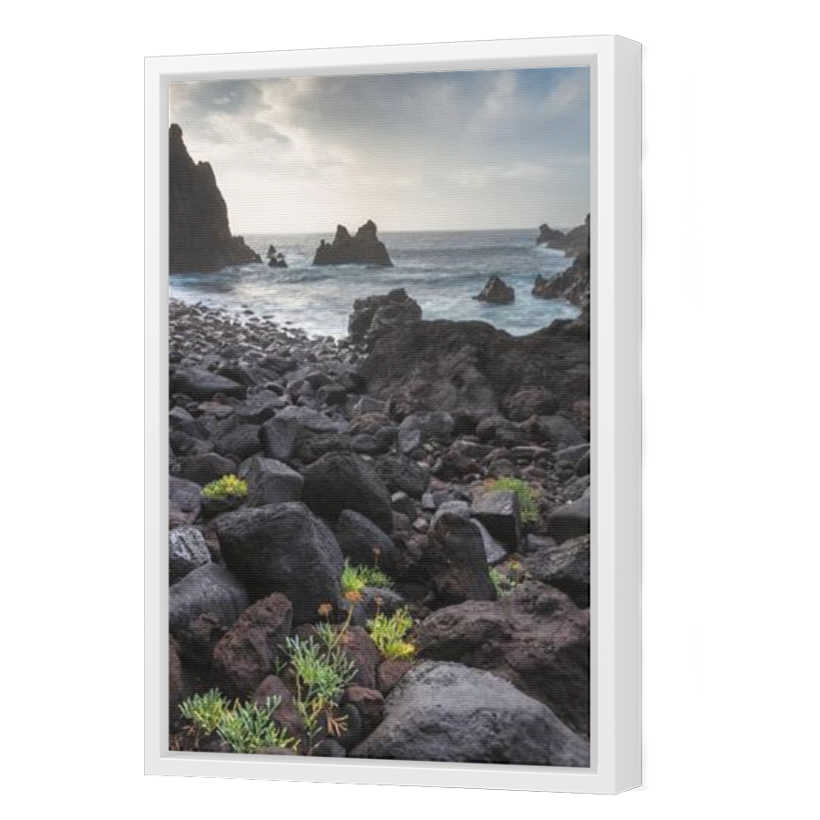 Thumbnail for Canvas - White Floating Frame
