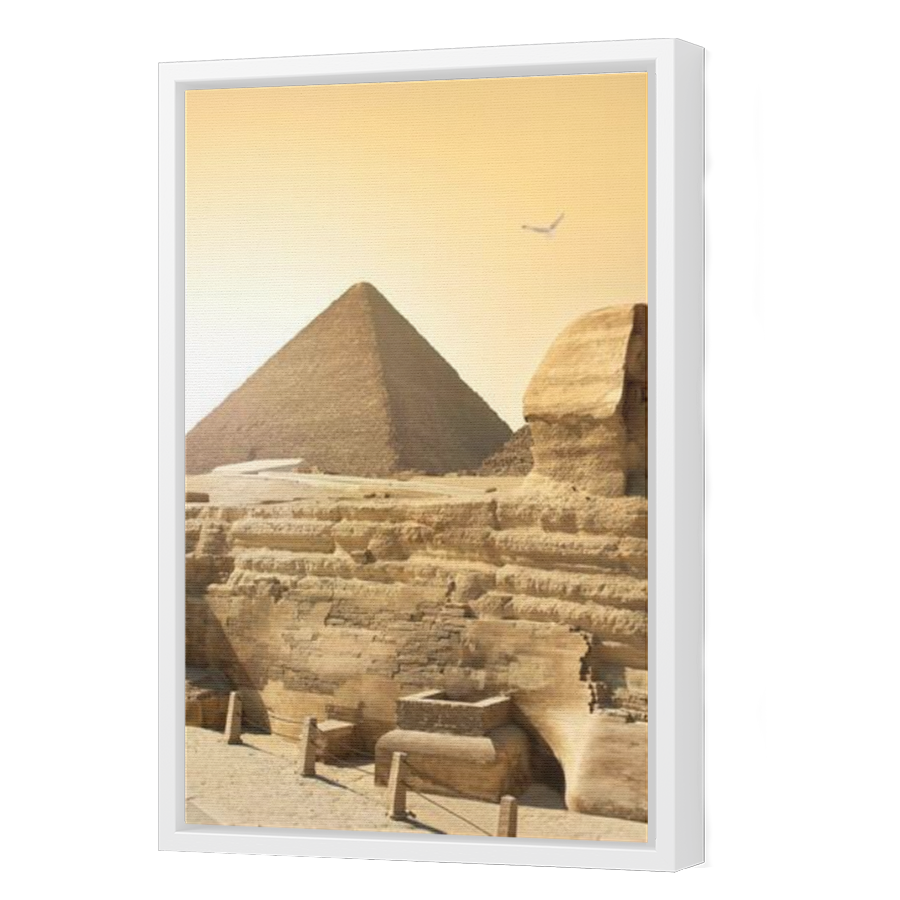 Thumbnail for Canvas - White Floating Frame