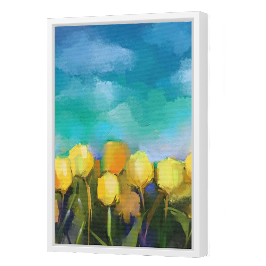 Thumbnail for Canvas - White Floating Frame