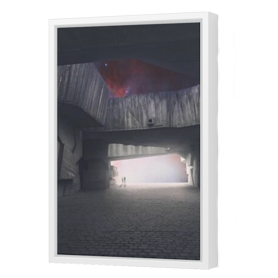 Thumbnail for Canvas - White Floating Frame