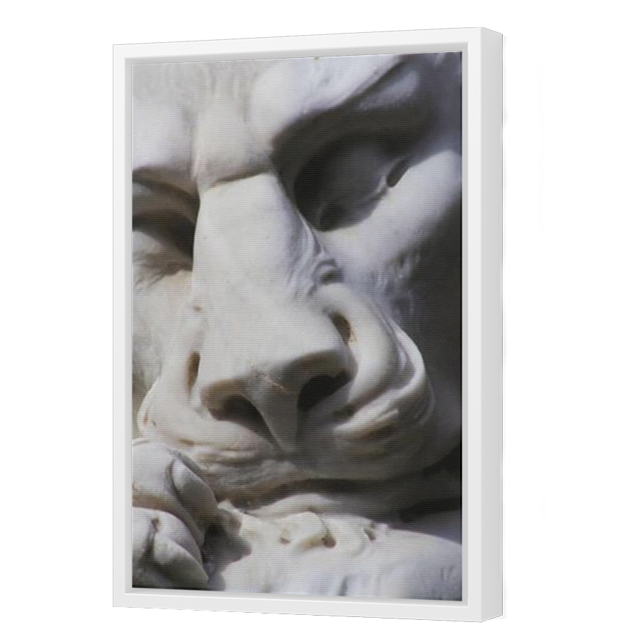 Thumbnail for Canvas - White Floating Frame