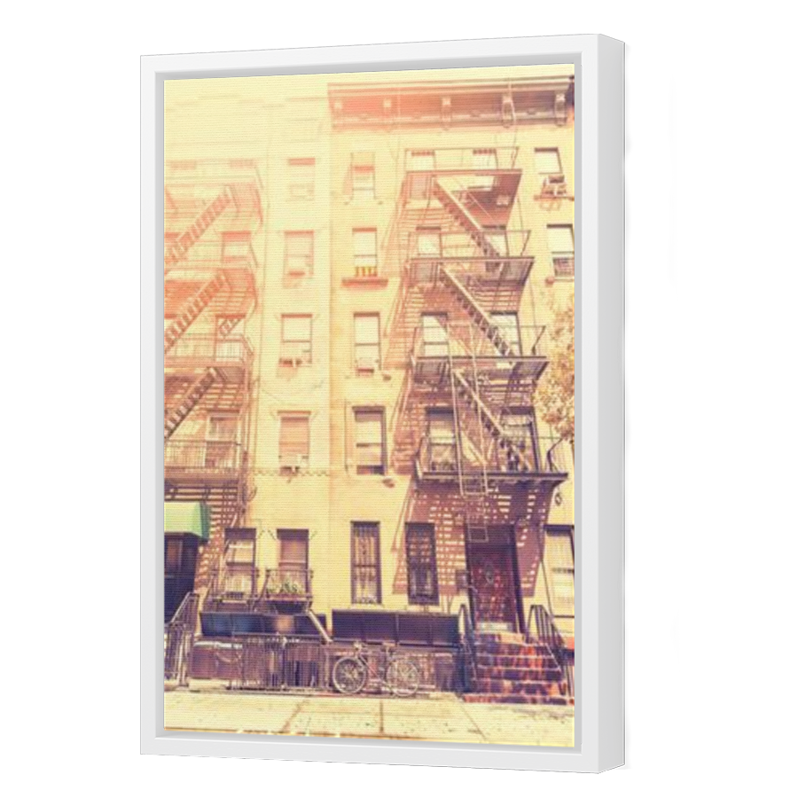 Thumbnail for Canvas - White Floating Frame