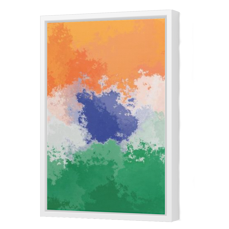 Thumbnail for Canvas - White Floating Frame