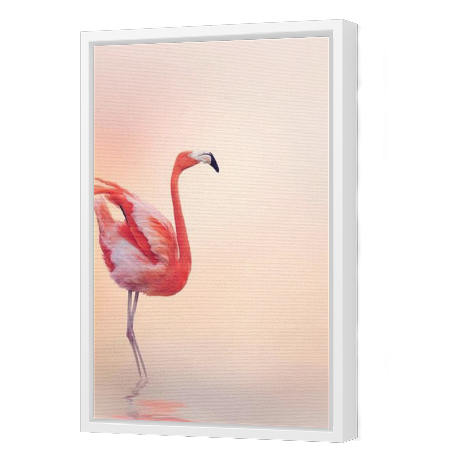 Thumbnail for Canvas - White Floating Frame